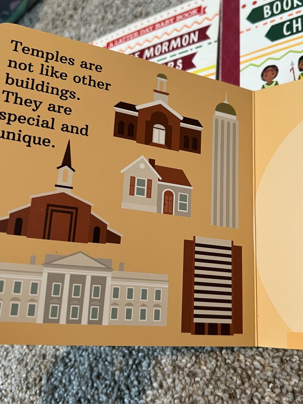 A Latter Day Kids Board Books The Holy Temple Book of Mormon ABC Mormon Characte - Picture 4 of 8